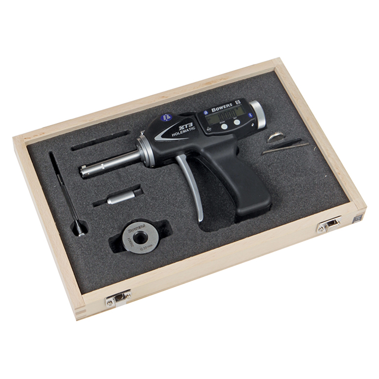 Fowler 54-567-710-BT | 3/8" - 1/2" Range x 0.00015" Accuracy x 2.280" Depth XTH3BT Pistol Grip