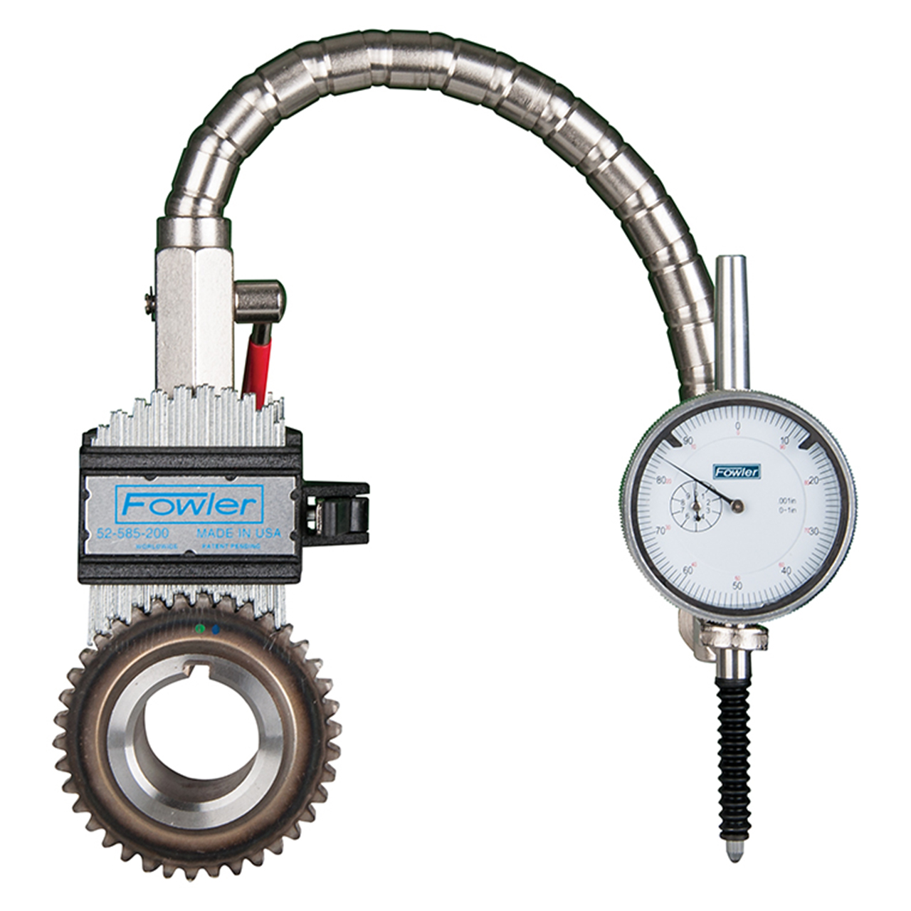 Fowler 52-585-220-0 | Anyform Chrome Flex Arm Mag Base