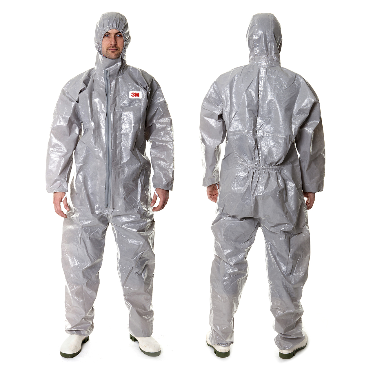 3M 7100256137 | Small Chemical Protective Coverall - Grey