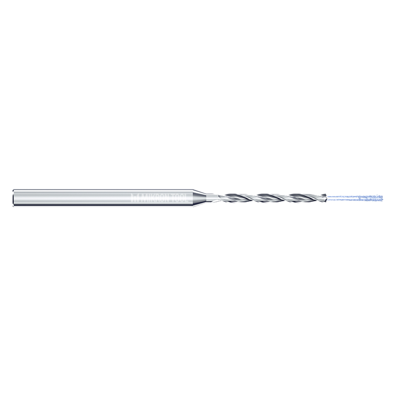 Mikron Tool 2.CD.100330.CA | CrazyDrill Cool 0.75 - 6.00mm Diameter Range x 6.00mm Shank x 33.00mm LOC x 86.50mm OAL 2 Flute Uncoated Pilot Drill