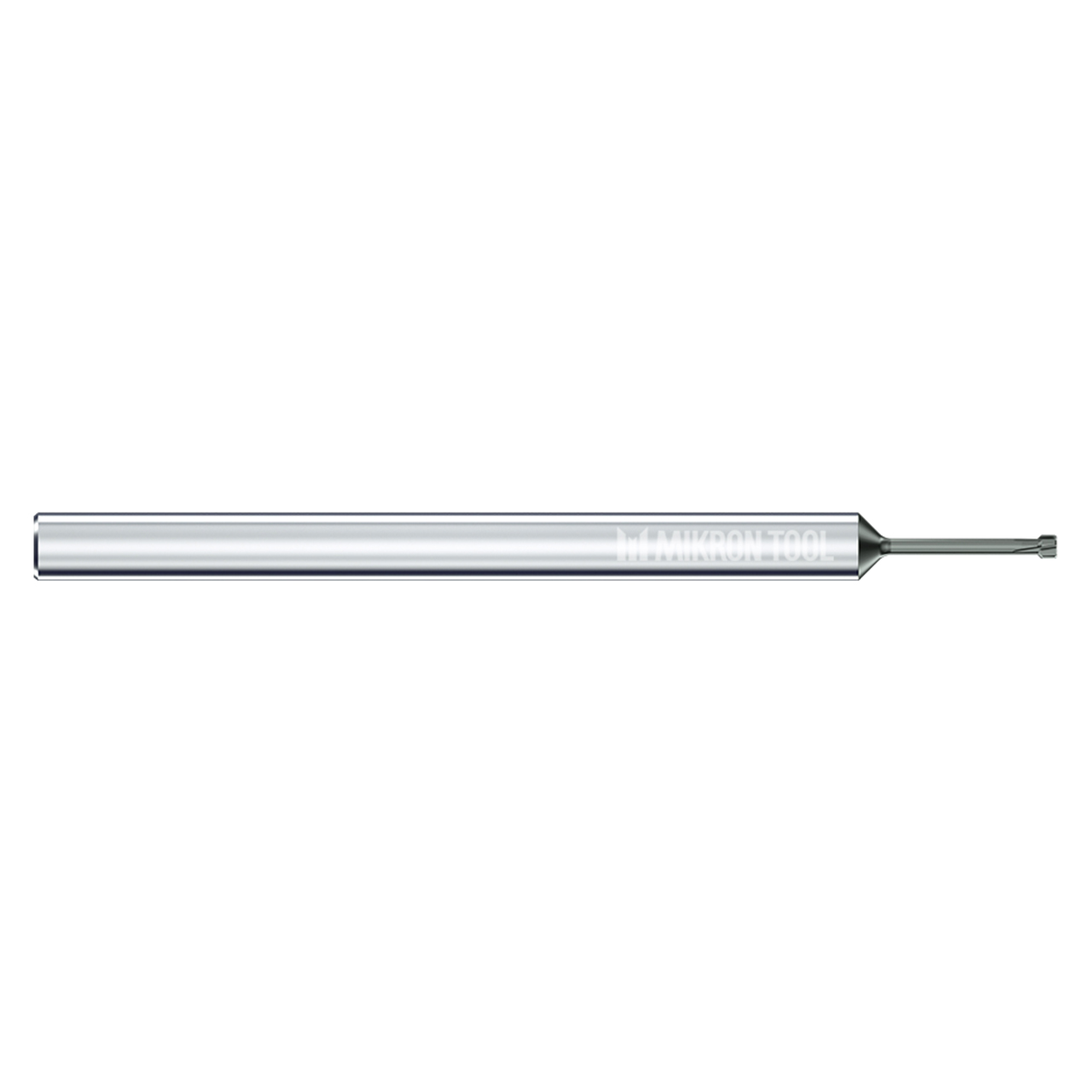 Mikron Tool 2.BC.05470090.1 | CrazyMill Chamfer 0.028" Size x 0.185" Head Diameter x 0.236" Shank x 1.180" LOC x 3.150" OAL x 90 Degree Chamfer Angle 6 Flute eXedur RIP Coated Back Chamfer Tool