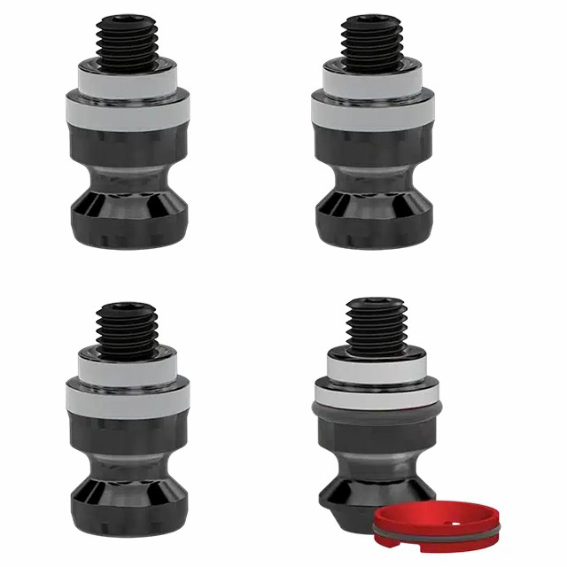 5th Axis PS16F-4PY | 125.73mm x 125.73mm x 30.48mm Size Steel Pull Stud Set
