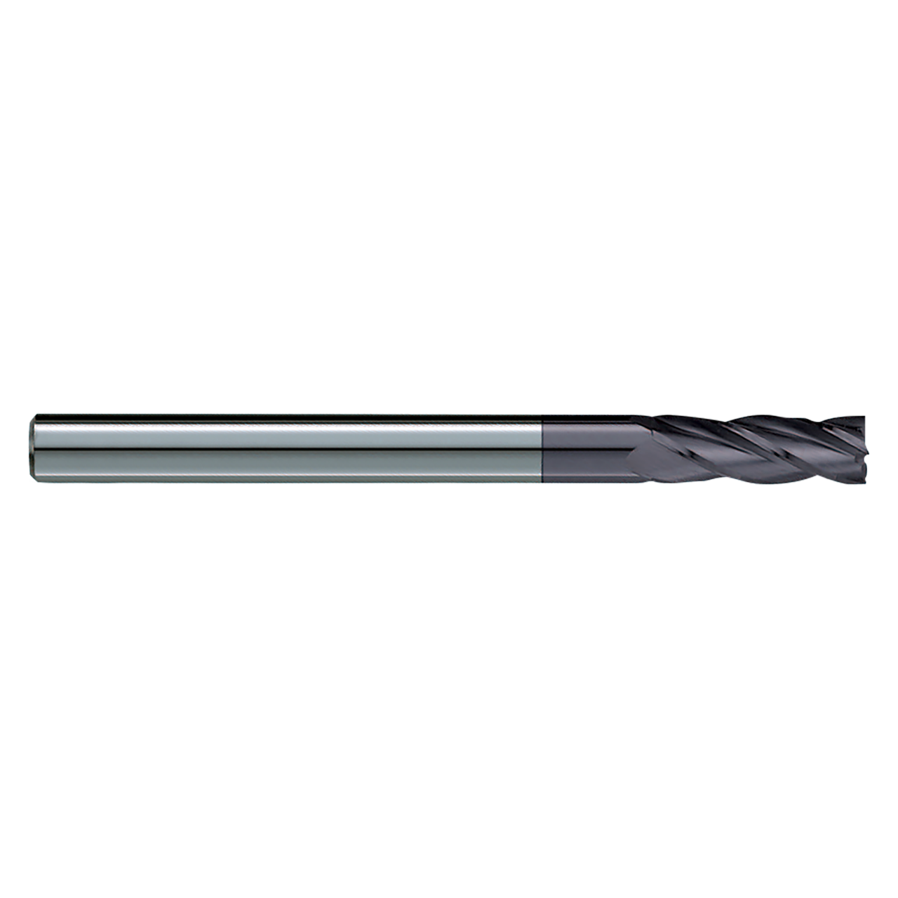 Garr Tool 94327 | 16.00mm Diameter x 16.000" Shank x 75.00mm LOC x 150.00mm OAL x 30 Degree Helix Angle 4 Flute TIALN Coated Square End Mill