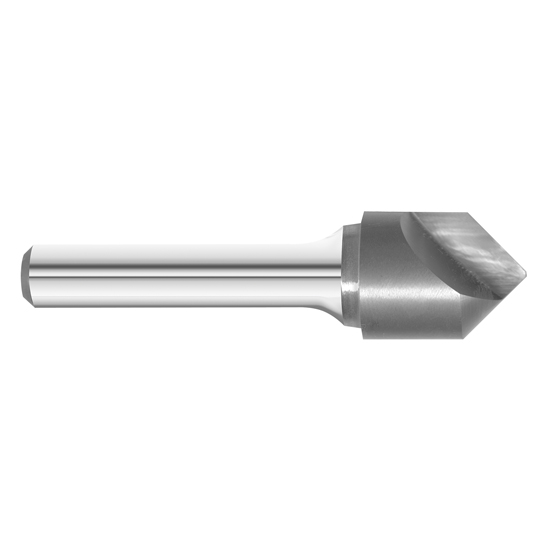Fullerton Tool 18379 | 3/8" x 90-degree 1 Flute Solid Carbide Countersink