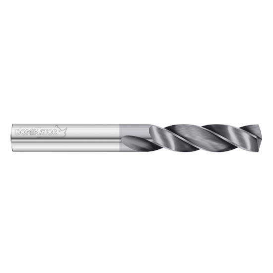Fullerton Tool 15529 | Letter F Solid Carbide FC7 Jobbers Length Drill