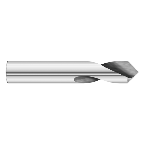 Fullerton Tool 15708 | 3/4" Solid Carbide Uncoated Jobbers Length Drill
