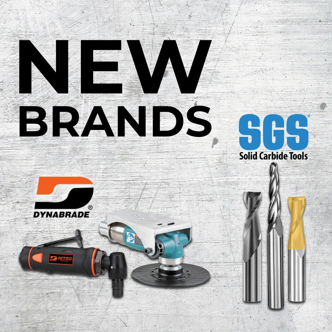 All Industrial Tool Supply Dynabrade and Kyocera SGS to Our