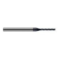 RedLine Tools Uncoated .2500 3 Flute .3750 LOC .0300 Radius 1//4 4.0000 OAL Single End Corner Radius Carbide End Mill Bright Round Shank Type RET8001