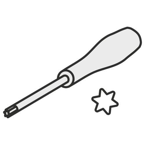 screwdriver drawing