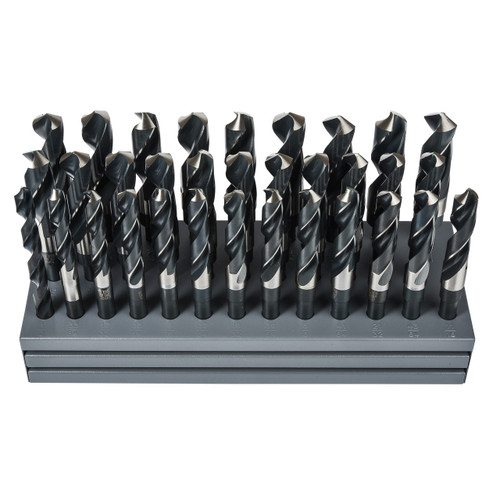 Precision Twist Drill C33R56SET 118 Degree Point Angle Steam Tempered