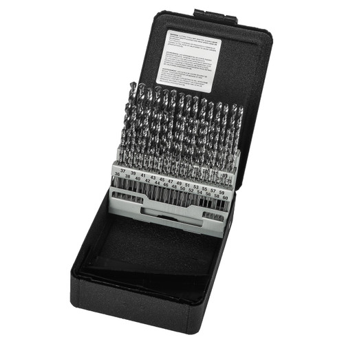 Precision Twist Drill C60R18PSET 118 Degree Point Angle Bright Coated