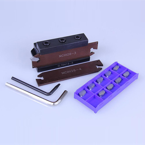 All Industrial 19854 15pc 3/4" Shank Carbide Indexable CutOff Tool