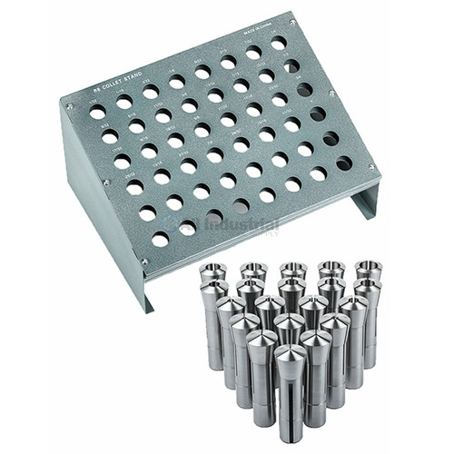 All Industrial 41094 | 20pc R8 Collet Set 3mm to 20mm for Bridgeport ...