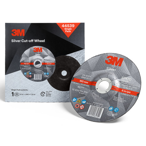 3M 7100147338 6.000" Diameter x 0.045" Thickness Cutoff Wheel All Industrial Tool Supply