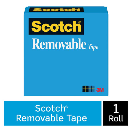 3M 7010338319 Scotch 72 yd x 1.000" Width Clear Office Tape All