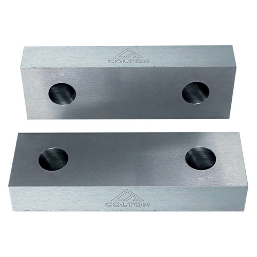 Colton Industrial Tools 51315 6" x 1" Standard Pair Aluminum Soft Jaw