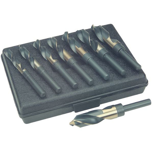 6 pcs PTD 7//16/" x 1//4/" Reduced Shank Prentice Precision Twist Drills 091128 USA