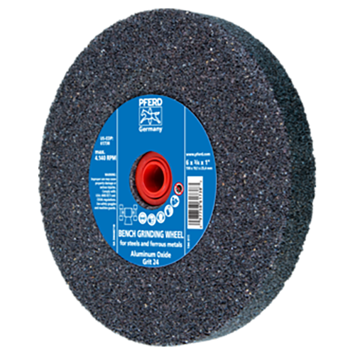 Pferd 39008718 61738 6" Diameter x 3/4" Width 24 Grit Cast iron