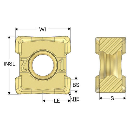 Seco Tools 10272511 | XNXU050516TN8-M07 0.205