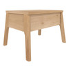 Oak Air Bedside Table Modern Nightstand