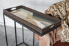Slate Wabi Sabi Glass Tray - Rectangular