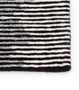 Black White Bristol Area Rug