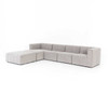 Milagro Modern Channeled Sectional 4-PC