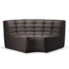 Roset Modern Modular Sectional Sofa - Round Corner