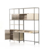 Wylde Modular Wall Bookcase Desk