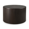 Mahogany Roller Max Round Coffee Table