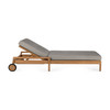 Teak Jack Outdoor Adjustable Sun Lounger