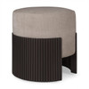 Roan Fluted Pouf 