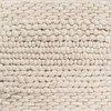 Knitted Natural Wood Tahoe Area Rug - Ivory