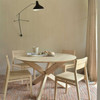 Oak Lagos Round Dining Table physical Furniture