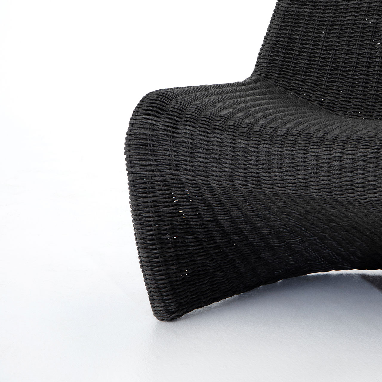 Cantilever Outdoor Woven Lounge Chair