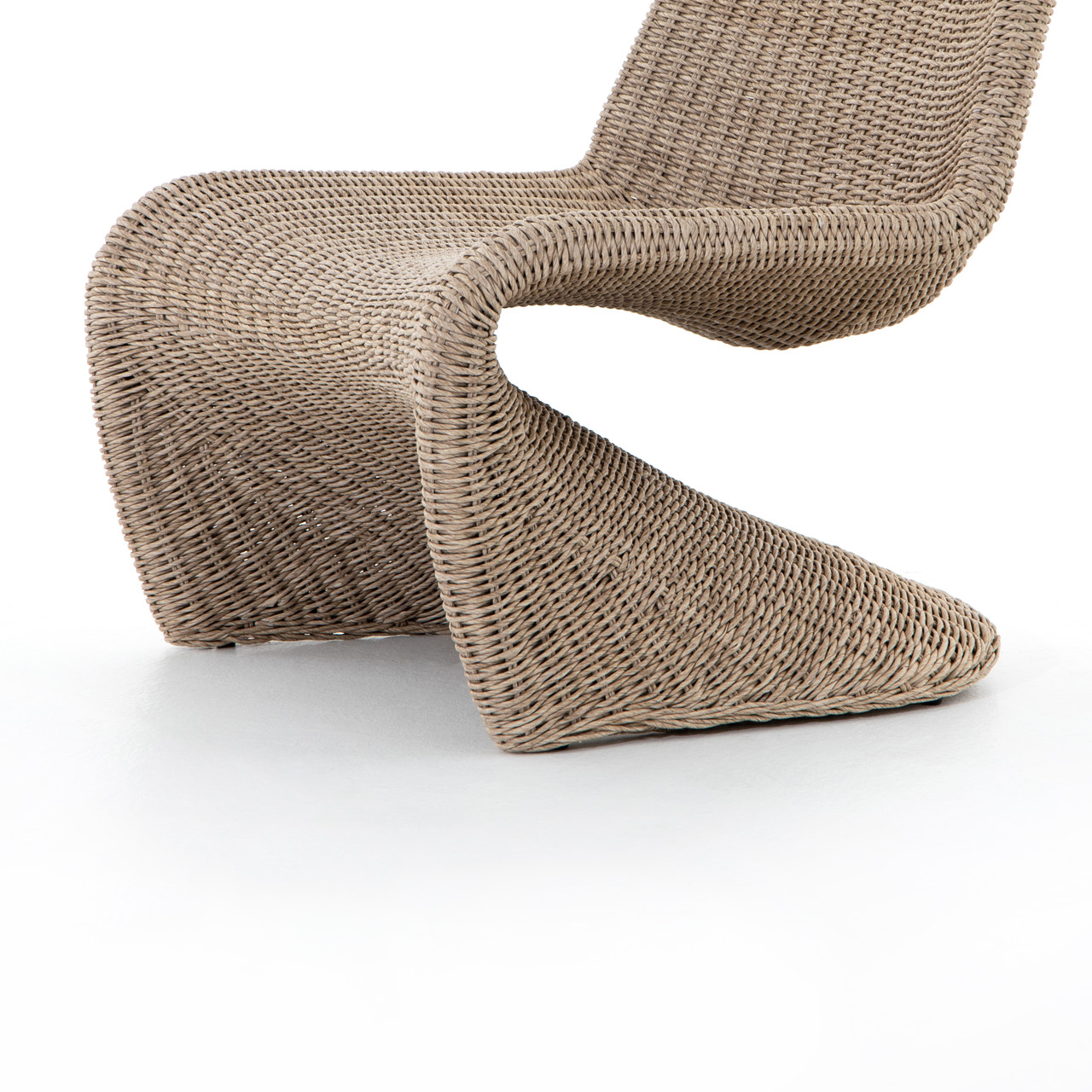 Cantilever Outdoor Woven Lounge Chair