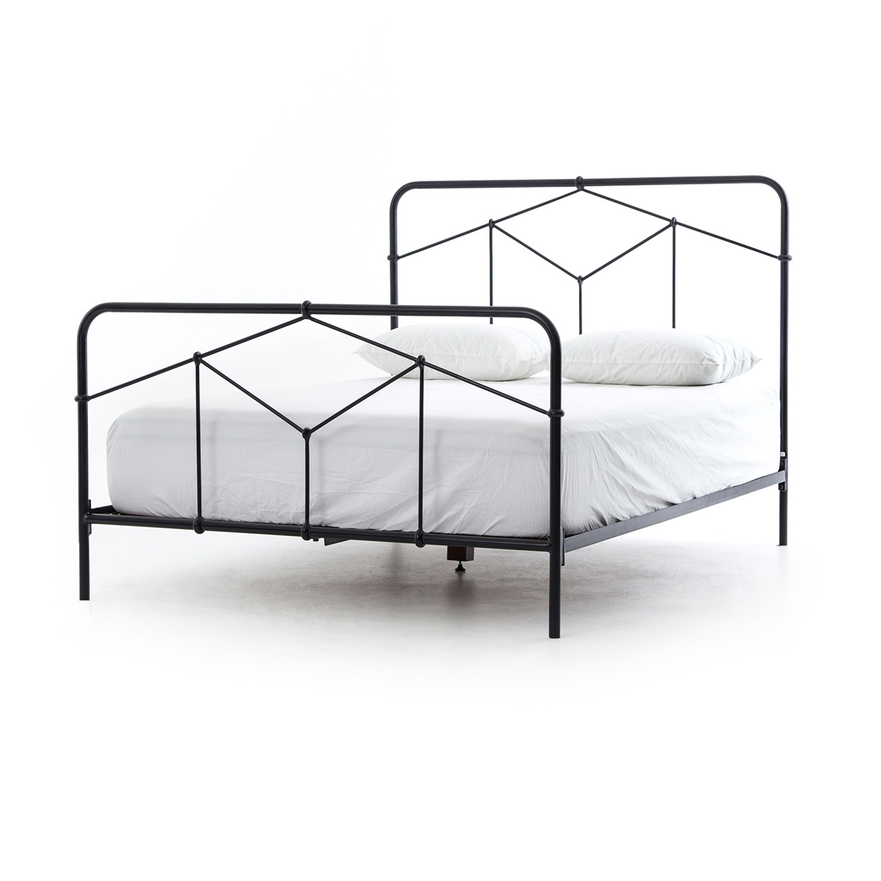 Carly Iron Bed - Black