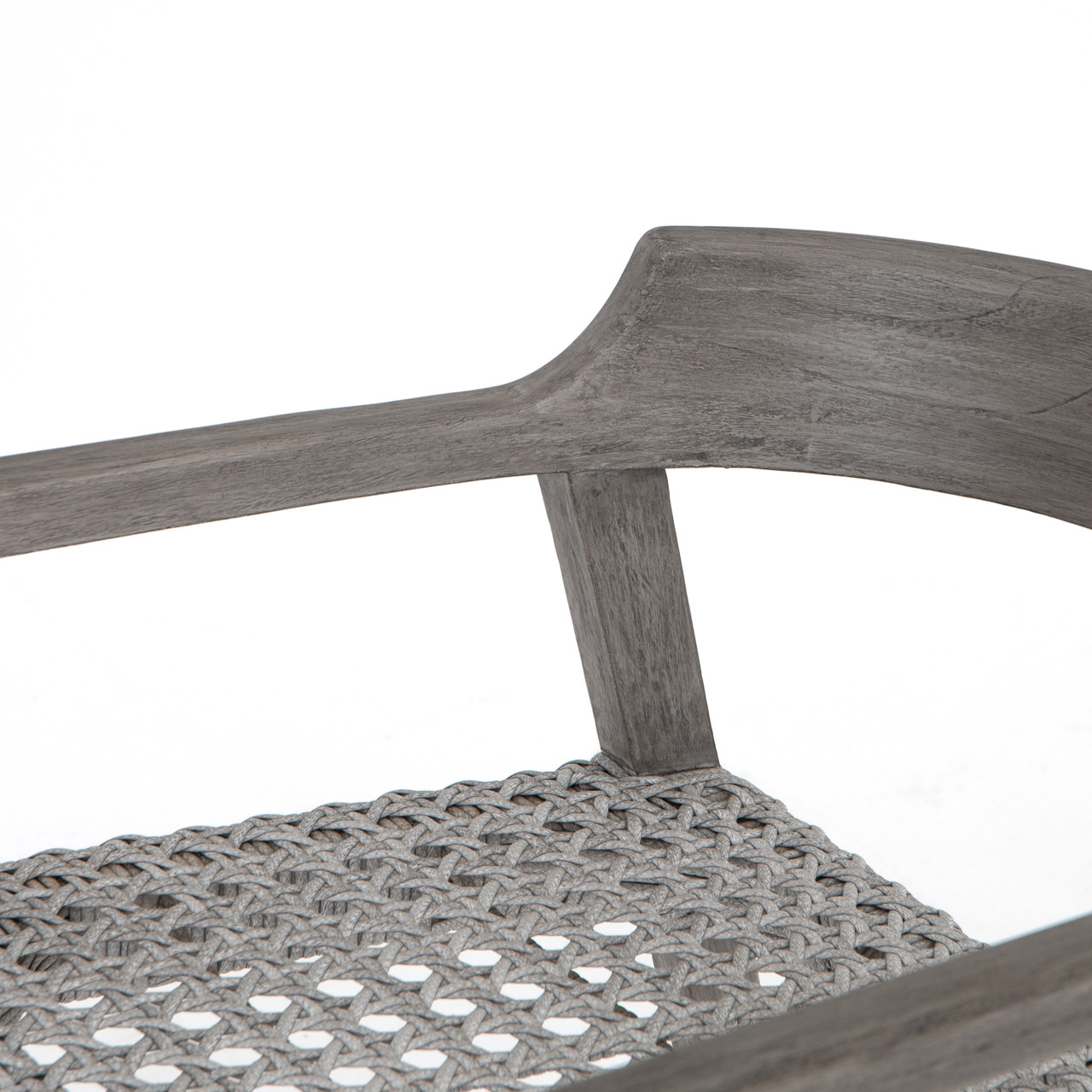Enzo Outdoor Dining Chair-Weathered Grey
