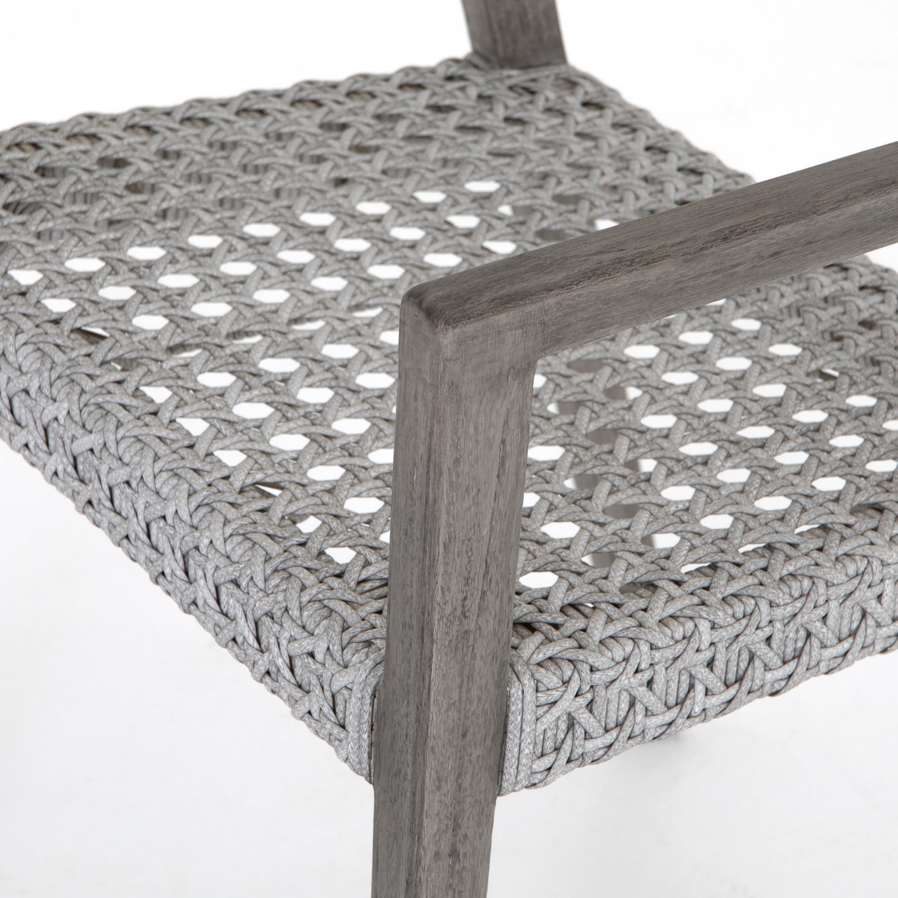 Enzo Outdoor Dining Chair-Weathered Grey