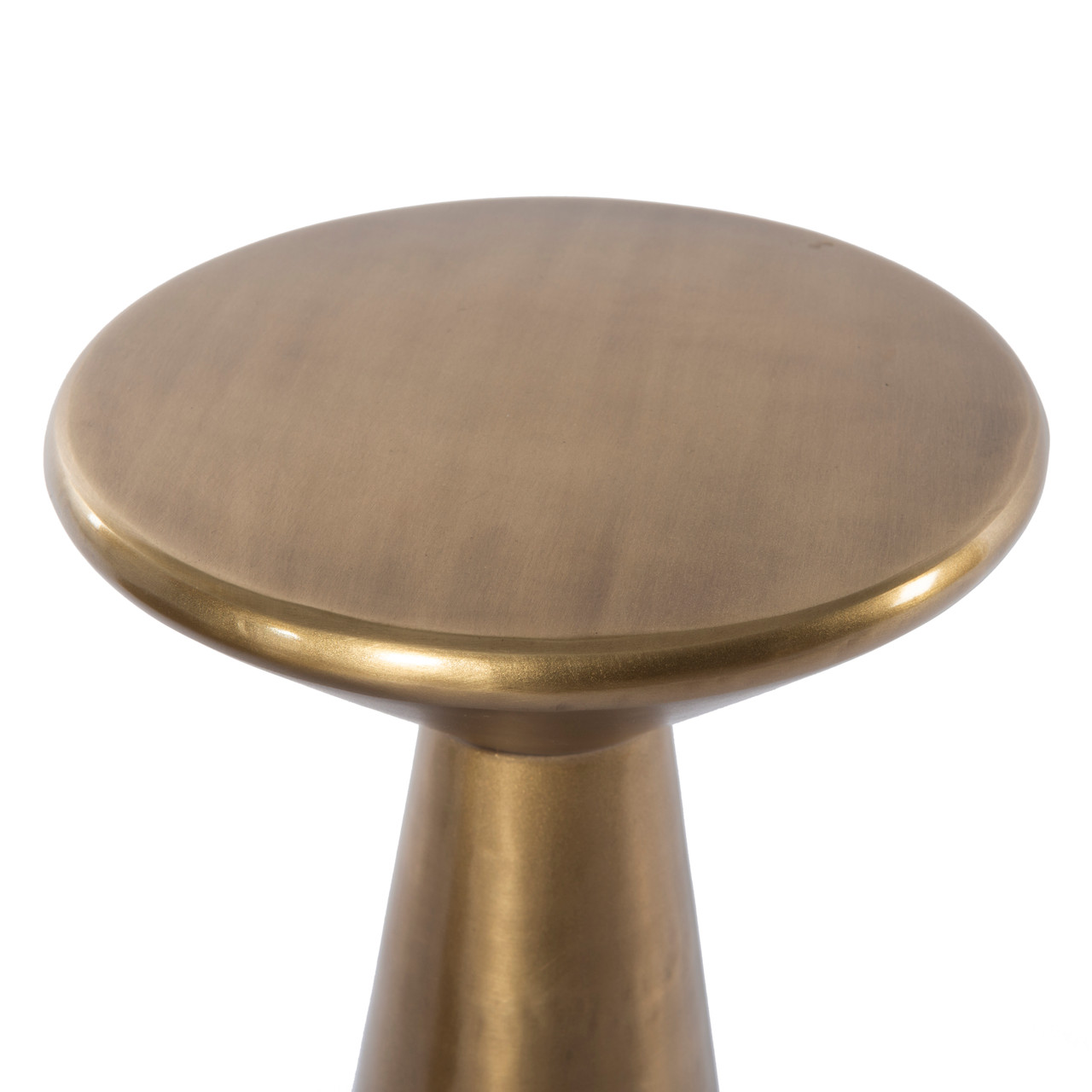 Cape Accent Tables, Set of 2- Brass