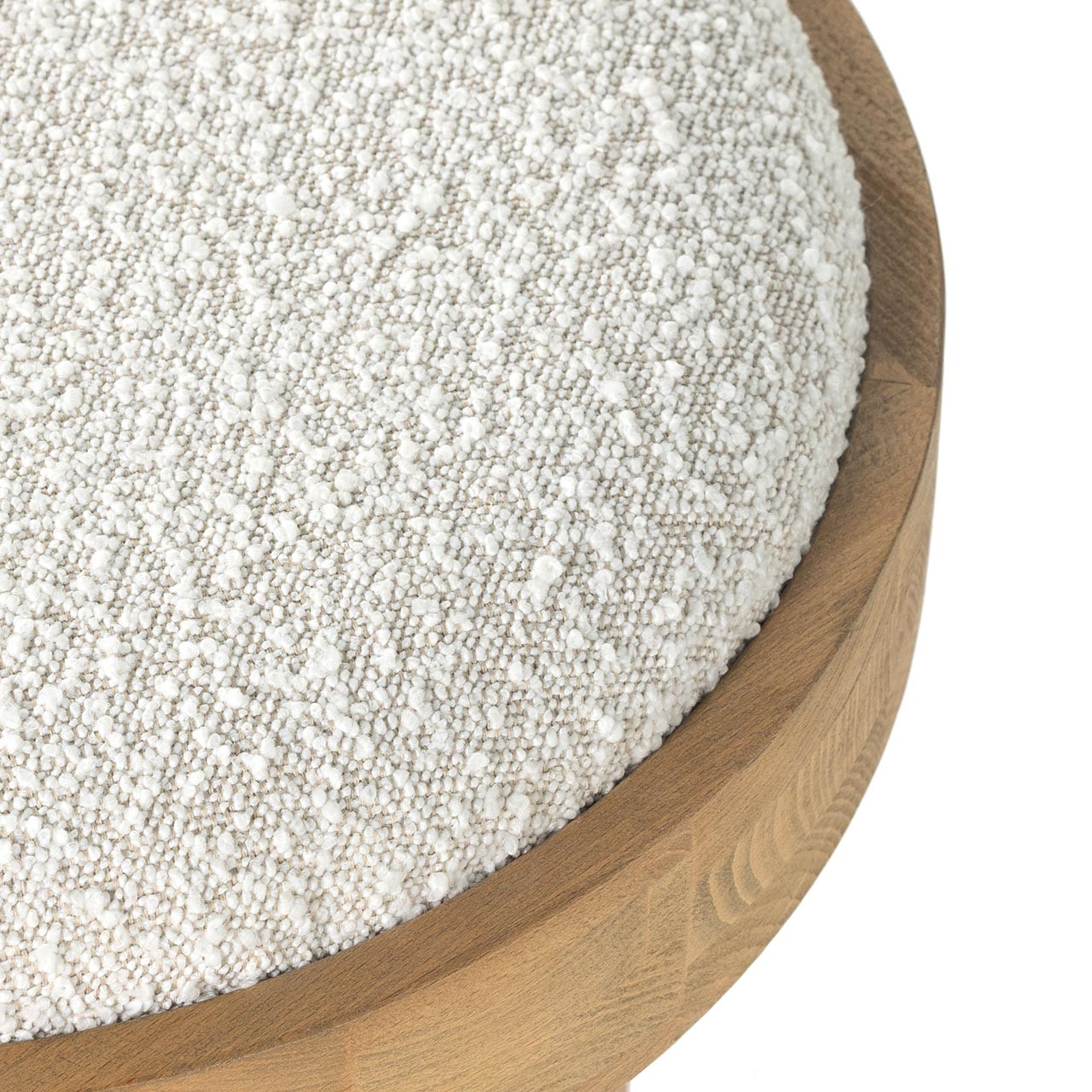 Nelly Boucle Accent Stool
