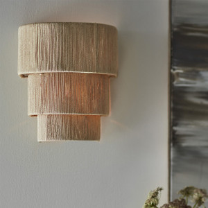 Abaca 3 Tiered Rope Sconce
