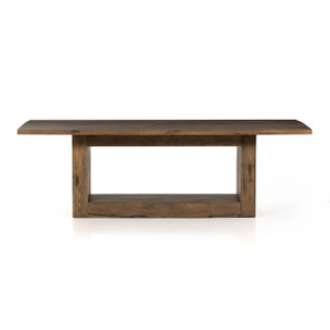 Peles Dining Table - Rustic Fawn