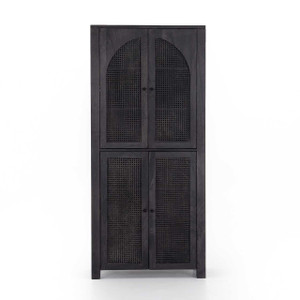Aiden Tall Black Cabinet
