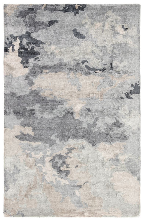 Fluid Transcend Glacier Hand Knotted Area Rug Free Shipping