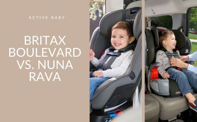 Convertible car seat comparison: Britax Boulevard vs. Nuna Rava