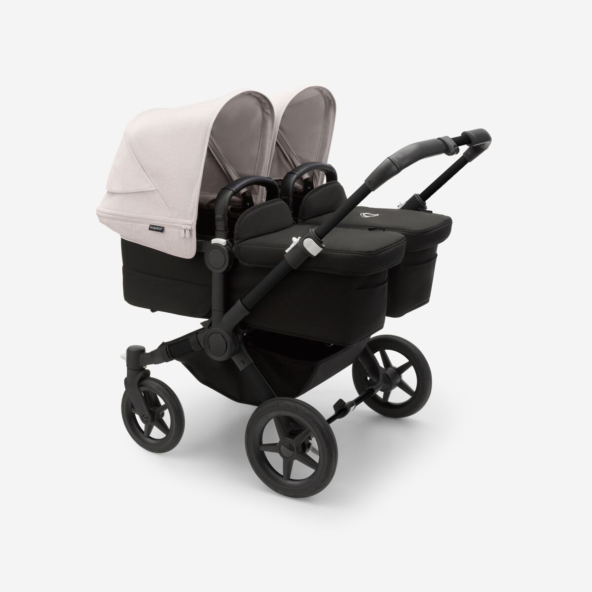 Bugaboo Donkey Twin Complete Set Black/Midnight Black-Midnight