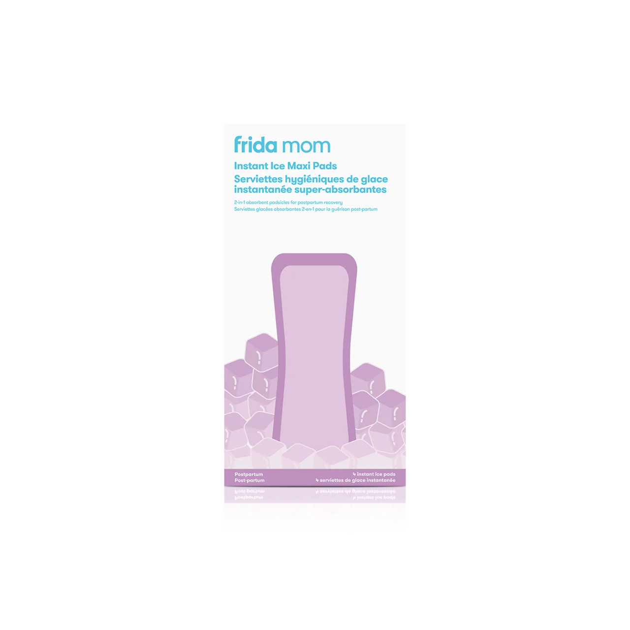 Frida Mom Instant Ice Maxi Pads (8pk + 2 boyshort disposable underwear)