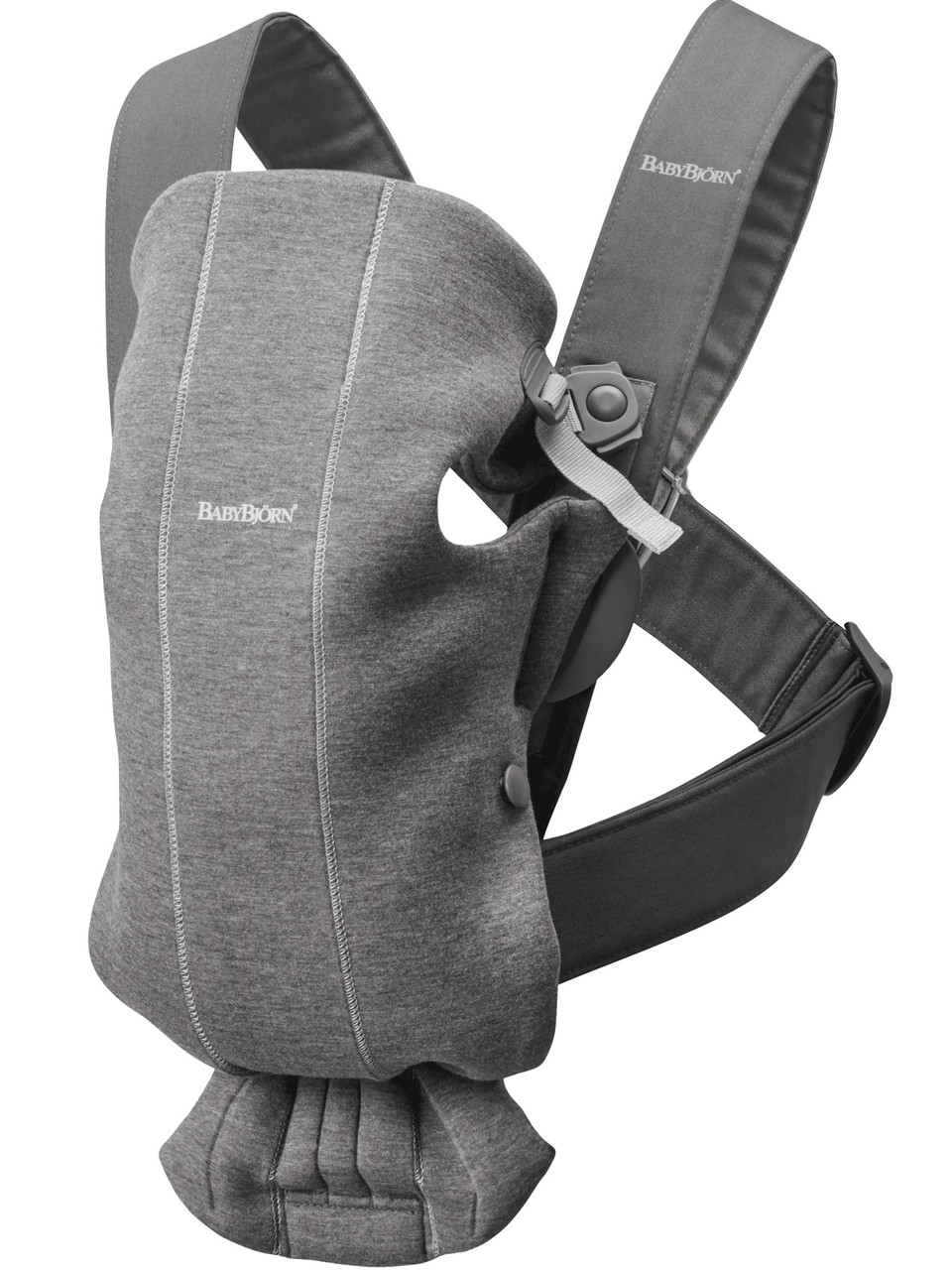 BABYBJÖRN BABY CARRIER MINI ダークグレー BabyBjorn Baby Carrier Mini - 3D Jersey Collection
