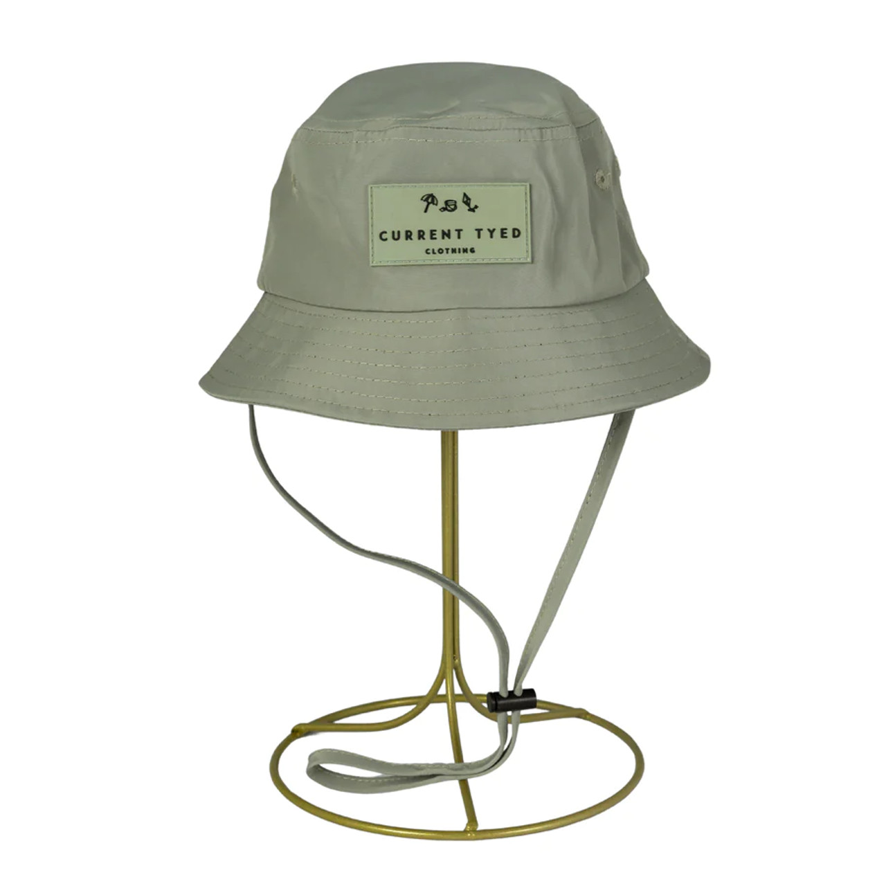 Current Tyed Clothing Waterproof Bucket Hat - Sage Green
